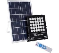IXMLDAXD Lampada Solare, Proiettore da Giardino Esterno con Telecomando, Bianco Freddo, sensore di Luce Automatico, utilizzato for Il Portico della terrazza del Campo Sportivo del Garage(100w)