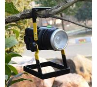 IXMLDAXD Lampada Solare, Proiettore LED Portatile con Zoom Rotante Lampada Portatile Ricaricabile da 30 W 18650 Batteria Illuminazione Esterna Torcia elettrica Luce di inondazione(Without Battery)