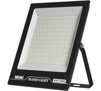 IXMLDAXD Lampada Solare, Riflettore IP67 Lampione Stradale Applique Illuminazione Esterna Faretto da Giardino Paesaggio Proiettore for Patio(150w Cold White)