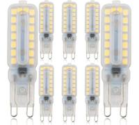 IXMLDAXD lampadine LED, Lampadina LED G9 dimmerabile 7W, confezione da 8, senza sfarfallio 220V-240V 700 lumen angolo del fascio 360°, luce(Natural White)