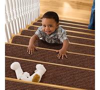 IXMLDAXD Le Scale, 15 Pezzi Antiscivolo 76 x 20 cm/30 8 Pollici, autoadesivi di Sicurezza for Bambini, Anziani e Animali Domestici(1)