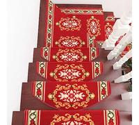 IXMLDAXD Le Scale, 5 Pezzi di tappetini autoadesivi for gradini in Moquette, protettivi for Scale for Bambini e Cani(11,75 * 24+3cm)