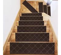 IXMLDAXD Le Scale, Confezione da 15 gradini Antiscivolo 8" x 30" for Interni, Staccabili e attaccabili(9)