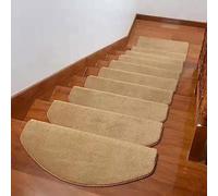 IXMLDAXD Le Scale, Tappetino Antiscivolo for Scale Interne con Adesivo Riutilizzabile, for Bambini, Anziani e Animali Domestici, 5 Pezzi(14,80x24+3cm)