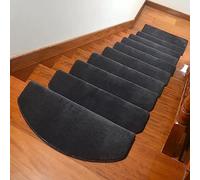 IXMLDAXD Le Scale, Tappetino Antiscivolo for Scale Interne con Adesivo Riutilizzabile, for Bambini, Anziani e Animali Domestici, 5 Pezzi(6,75x24+3cm)