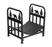 IXMLDAXD Les allumettes, Portalegna for Camino Portalegna for la casa Stile conciso Mini Camino Domestico Portalegna for Legna da ardere Scaffale for Legna da ardere Portaoggetti for Legna da ardere