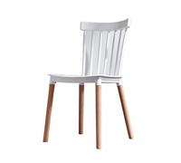 IXMLDAXD Lo sgabello, Modern Farmhouse Dining Room Side Chair Set - Mid Century Design for Kitchen, Living & Bedroom of 2(B,Set of 1)