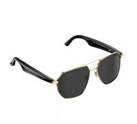 IXMLDAXD Occhiali intelligenti， Occhiali da vista in vetro con traduzione intelligente AI W100C, auricolari for chiamate musicali, occhiali sole UNISEX, traduttore vocale multilingue