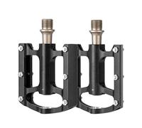 IXMLDAXD Pedale, Pedali Ultraleggeri in Lega di Alluminio 3 Cuscinetti sigillati con tacchette for Bici Pieghevole da Strada di Montagna MTB BMX 248g