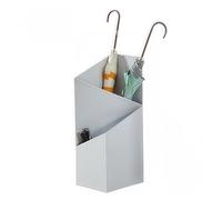 IXMLDAXD portaombrelli, Contenitore indipendente for ombrelli da interno/esterno, design semplice ed elegante e soluzione salvaspazio(White)