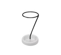 IXMLDAXD portaombrelli, Portaombrelli dal design nordico for casa e hotel, elegante loft con base in plastica PP(Black+white)