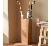 IXMLDAXD portaombrelli, Supporto for stand for casa, ufficio, hotel, stile retrò, bastoni da passeggio, organizer, multifunzionale, for 6 8 ombrelli, 16x16x50 cm(Natural)