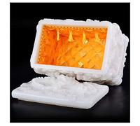 IXMLDAXD Scatola di Ceneri inceneriti, Materiale in Marmo, Squisito Rilievo, utilizzato for conservare Le Ceneri umane, Souvenir Perfetto Vita Interessante(#1)