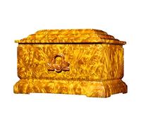 IXMLDAXD Scatola di Ceneri inceneriti, Urna funeraria in Legno splendidamente Realizzata a Mano for urne cinerarie in, urna intagliata a, Barattolo commemorativo for i propri Cari
