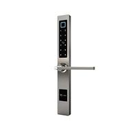 IXMLDAXD serratura intelligente, TTLOCK Blocco biometrico con impronta digitale/Scheda IC(Silver)