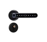 IXMLDAXD serratura intelligente, Tuya Camera Lock Riconoscimento facciale 3D intelligente Digital(Black Tuya 4585)
