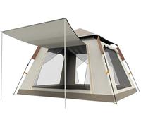 IXMLDAXD Tenda, Tenda da Cabina a Cupola for 3-4 Persone Tenda da Campeggio, Tenda da Viaggio Portatile con Borsa for Il Trasporto e Foyer for Escursioni all'aperto