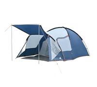 IXMLDAXD Tenda, Tenda da Campeggio Portatile a Doppio Strato for Famiglia con Zaino in Spalla for Campeggio all'aperto sulla Spiaggia