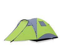 IXMLDAXD Tenda, Tenda/Tenda da Esterno for Bambini, Adatta for Famiglie 4-5 Persone, Tenda Zaino Ultraleggera da Campeggio all'aperto, Tenda-Verde(Green)