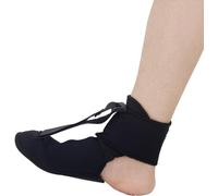 IXMLDAXD Tutore for il piede regolabile for lo stretching notturno della fascite plantare, supporto for, sollievo dal dolore al (beige, S)(Black,M)