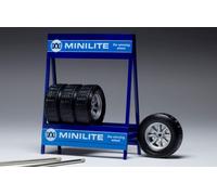 Ixo- Collezione in Miniatura Auto, Colore Nero, Bianco, Oro, 18SET010W