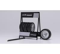 IXO 1/18 MODELLISMO SET 4 CERCHI RUOTE OZ MODELLINO STATICO DIECAST