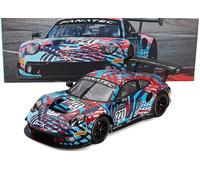 IXO 1/18 PORSCHE 911 991-2 GT3 MARTINI RACING TEST DAYS 24H SPA 2022 MODELLINO