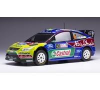 2009 Ford Focus RS WRC Nº4 Latvalla/Anttila Ganador Rally Cerdeña 1:24 IXO Model