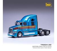 Ixo 1/43 2016 Western Star 5700 Xe Camion/Trattore/Cabina Blu Metallico