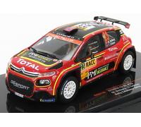 IXO 1/43 CITROEN C3 R5 RALLY CATALUNYA 2019 OSTERBERG MODELLINO AUTO STATICO