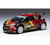 IXO 1/43 CITROEN C3 RALLY 2 24 WRC2 YPERN 2022 MODELLINO STATICO DIECAST