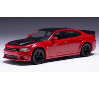 2021 Dodge Charger SRT Hellcat Rojo/Negro 1:43 IXO Models CLC534N.22