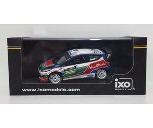 IXO 1:43 FORD FIESTA RS WRC SIMONCELLI TEST 2011 RALLY MODELLINO DIECAST RAM463
