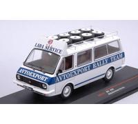 IXO 1/43 FURGONE RAF 2203 LATIVA RALLY SERVICE ASSISTANCE MODELLINO STATICO