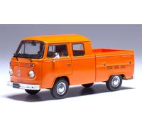 IXO 1/43 FURGONE VW T2 DOKA 1972 ARANCIO MODELLISMO MODELLINO STATICO DIECAST