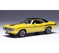 IXO 1/43 MODEL CHEVROLET CAMARO YENKO SYC GIALLO 1969 MODELLINO STATICO DIECAST