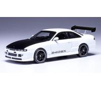 IXO Modellino auto statico Nissan 240 SX 1997 Scala 1:43 Bianco