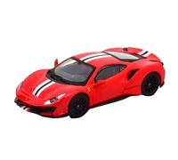 IXO 1 43 Per Ferrari 488 Pista 2018, Modello Di Auto Di Simulazione Rossa, Modello Di Auto Coupé In Lega, Collezione Di Giocattoli Macchinine Mini Auto