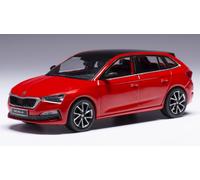 ixo Modellino auto Skoda Scala 2019 statico diecast 1:43 Rosso
