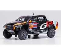 IXO 1/43 TOYOTA GR DKR HILUX DAKAR 2025 HENK BRETT MODELLINO STATICO DIECAST