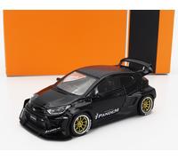 IXO 1:43 TOYOTA YARIS GR PANDEM 2022 NERO MODELLINO AUTO MODELLISMO STATICO