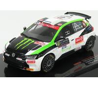 IXO 1:43 VOLKSWAGEN POLO RALLY MONTECARLO 2020 SOLBERG MODELLINO AUTO STATICO