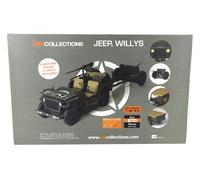 1/8 IXO-MODELS - JEEP - WILLYS USA ARMY WITH TRAILER 1941 - WITH LIGHT 20010105