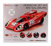 IXO 1/8 PORSCHE 917K WINNER 24H LE MANS 1970 HERRMANN MODELLINO STATICO DIECAST