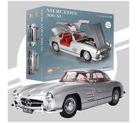 Ixo 10112 - 1:8 Mercedes-Benz 300 Sl- Argento - Nuovo