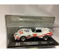 IXO CHEVROLET CORVETTE #GREENWOOD 007 1976 , die-cast 1/43, Nuova in teca