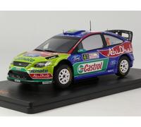2009 Ford Focus RS WRC Nº4 Latvalla/Anttila Ganador Rally Cerdeña 1:24 IXO Model