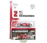 IXO IND64002 2025 Josef Newgarden #2 Astemo Team Penske - Modellino di auto pressofusa in scala 1:64 con scatola portaoggetti da collezione