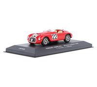 Modellino auto statico ferrari 166mm spider #22 chinetti le mans 1949 scala 1:43