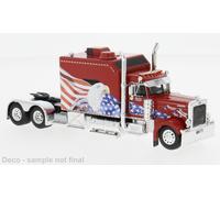 IXO MODEL 1/64 PETERBILT 379 CUSTOM 2002 ROSSO/DECALS 1:64 MODELLINO CAMION